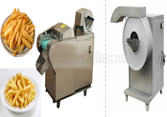 Crinkle Fries Cutting MachineCrinkle Shape French Fries Cutting